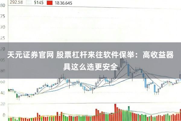 天元证券官网 股票杠杆来往软件保举：高收益器具这么选更安全