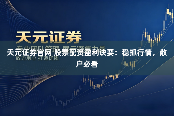 天元证券官网 股票配资盈利诀要：稳抓行情，散户必看